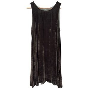 CP Shades Jacqui Velvet Sleeveless Silk Blend Dress Size M